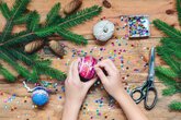 Holiday Globe Ornament Making